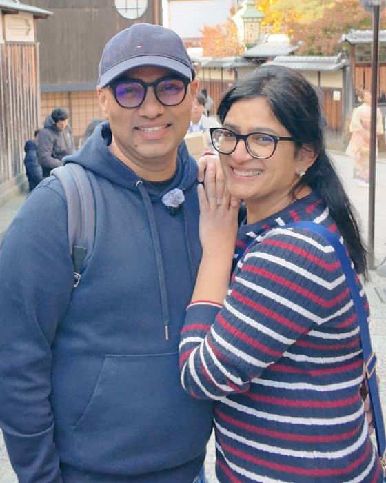 Surya Pratap Singh and Richa Munjal, co-founders of Lessly